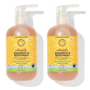 image:imageCalifornia Baby Calendula Baby Shampoo  Baby Wash  100 PlantBased  Soothing Lavender Body Wash  Sensitive Skin  Hypoallergenic  19 oz 2Pack