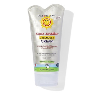 image:imageCalifornia Baby Calendula Cream  Soothing Baby Cream  Allergy Friendly  Plantbased  Soothes and Moisturizes Irritated Dry Skin On Face and Body  6 oz6 Ounce Pack of 1