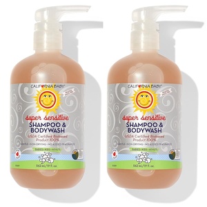image:imageCalifornia Baby Super Sensitive Baby Shampoo  Baby Wash  100 PlantBased  Unscented Body Wash For Sensitive Skin  Hypoallergenic  19 oz 2Pack19 Ounce Pack of 2