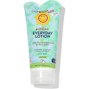 image:imageCalifornia Kids Lotion  Chillax  100 PlantBased Moisturizer  Skin Care For Kids With Sensitive Skin  Lavender Body Lotion  170 g  6 oz