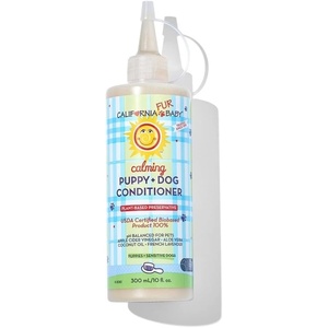 image:imageCalifornia Fur Baby Calming Puppy and Dog Conditioner PlantBased  USDA Biobased  Leave in or Rinse Out Moisturizing Conditioner for Dogs and Puppies  10 Oz EasySqueeze Bottle